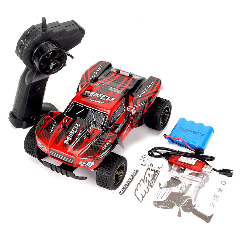 1:20 High-Speed Drift Car Off-Road Climbing Car 2.4G Remote Control Car Children's Toy Car Short Truck Children's Gifts