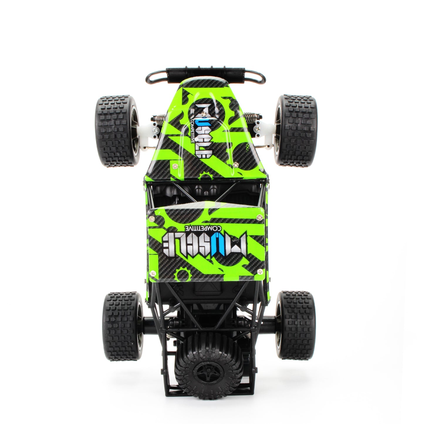 1/18 Proportion 2.4GHz Vacuum Tires Remote Control CarHigh Elastic Shock Absorber Off Road Monster Trucks All Terrain Toy Trucks with 45° Climbing Remote Control Car Kid